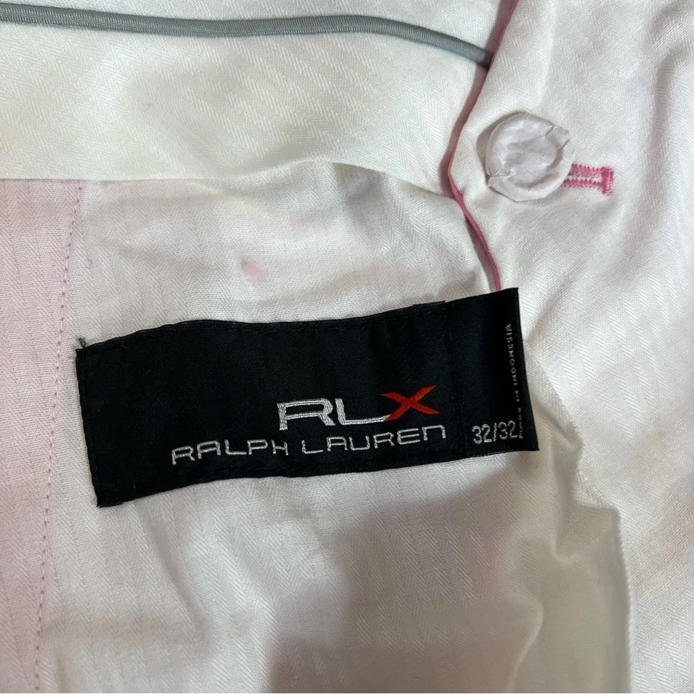 RLX Ralph Lauren Golf Pants Stretch Performance Athletic Men’s‎ 32x32 NWT-Pink